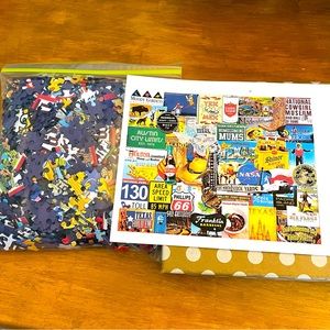 White Mountain 1000 piece puzzle I Love Texas